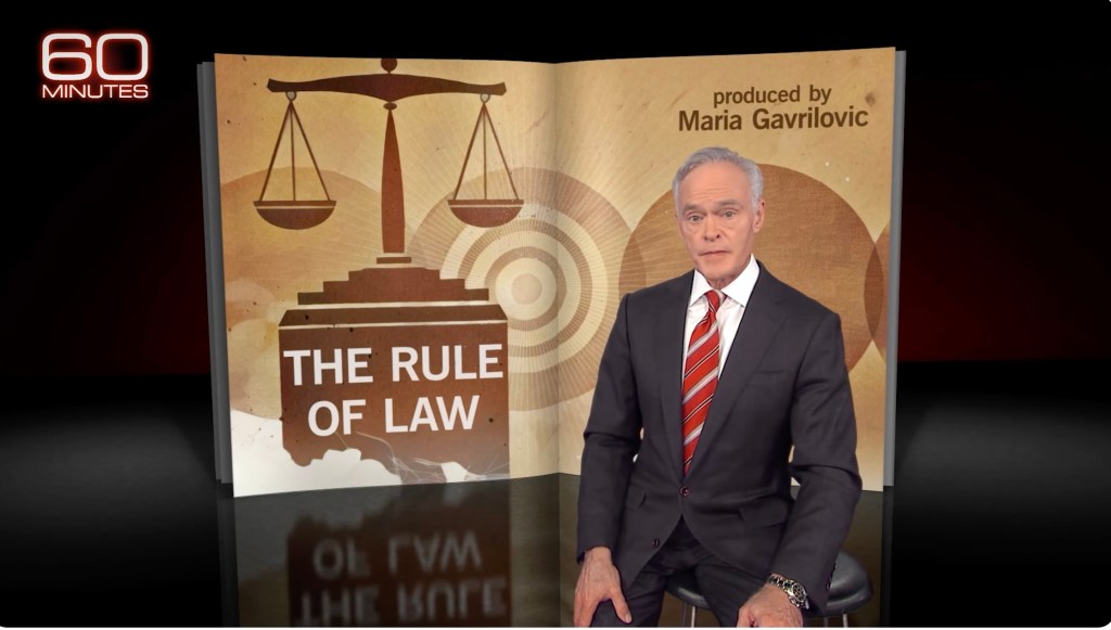 '60 Minutes' Looks At Donald Trump's Attacks On Law Firms
